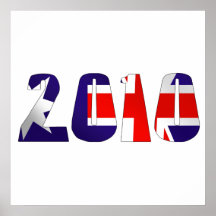 2010 oz flag of Australia gifts Posters