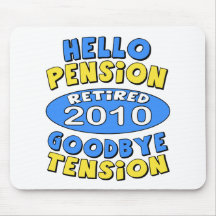 2010 Retirement Mouse Pads