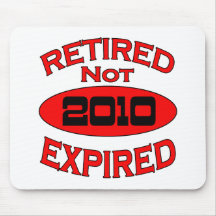 2010 Retirement Year Mousepads