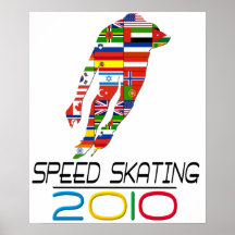 2010: Speed Skating Posters