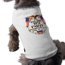 2010 Tax Day Tea Party Pet Tshirt