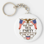 2010 Tax Day Tea Party Key Chain