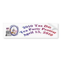 2010 Tax Day Tea Party Protest – Lincoln Memorial Bumper Stickers