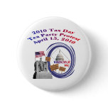 2010 Tax Day Tea Party Protest – Lincoln Memorial Button