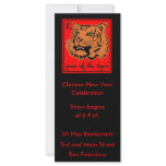 2010 Year of the Tiger Chinese New Year Custom Rack Cards