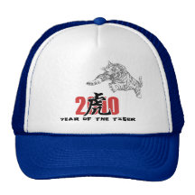 2010 Year of The Tiger Mesh Hats
