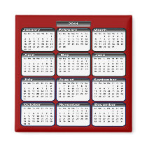 2011 Black Calendar Magnet