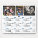 2011 Calendar Custom Photo Mousepad - Add 3 Photos mousepads