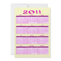 2011 Calendar Invitations