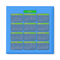 2011 Calendar Magnet