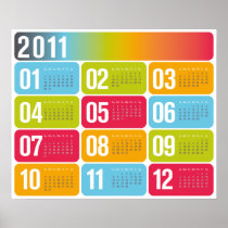 2011 Calendar poster