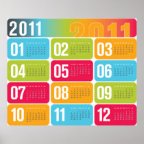 2011 Calendar poster XL