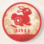 2011 Chinese New Year of the Rabbit Coasters
