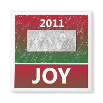 2011 Christmas Joy Snow Personalized Photo