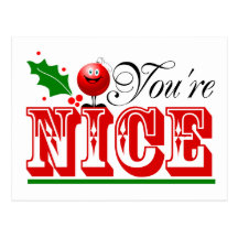2011 Christmas Postcards Nice Or Naughty