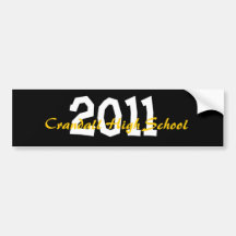 2011, Crandall High School Bumper Stickers