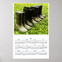 2011 Family of Gumboots Rural Farming Calendar