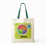 2011 Food Pyramid Choose My Plate grocery bag