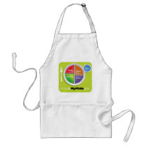 2011 Food Pyramid Choose My Plate shirt apron