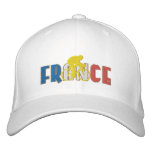 2011 France cycling cap Gold outline embroidered hats