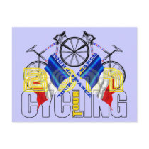 2011 French Cycling Tour Postcard