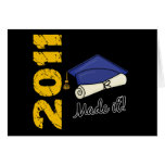 2011 Graduation Cap Greeting Card