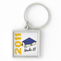 2011 Graduation Cap Keychains