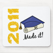 2011 Graduation Cap Mousepads