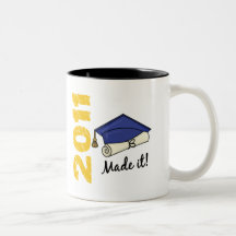 2011 Graduation Cap Mugs