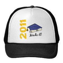 2011 Graduation Cap Trucker Hats
