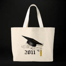 2011 Graduation Music Handbag Tote bags