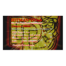 2011 HITMAN*DDub/Me Psi Phi Ent. Business Cards
