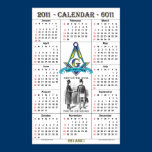 2011 Masonic Calendar posters
