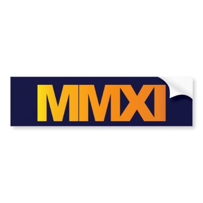 2011 MMXI BUMPER STICKERS by BartzPeterson