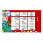 2011 Monster Calendar Pocket Card