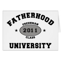 2011 New Father Gift Card