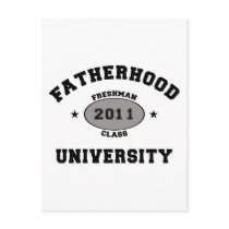 2011 New Father Gift Post Cards