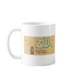 2011 New Year Wisdom insight growth fun owl art Mug