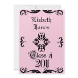 2011 Pink & Black Invitations