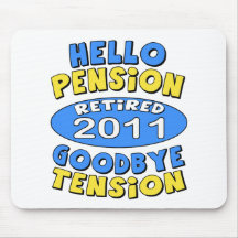 2011 Retirement Mousepad