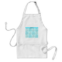 2011 Year at a Glance Calendar Aprons