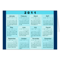 2011 Year at a Glance Calendar
