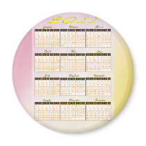 2011 Year at a Glance Calendar