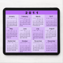 2011 Year at a Glance Calendar