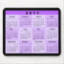 2011 Year at a Glance Calendar Mousepad