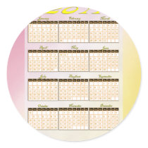 2011 Year at a Glance Calendar