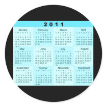 2011 Year at a Glance Calendar
