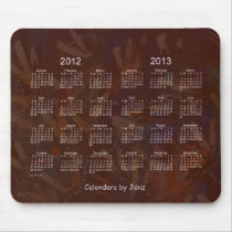 2012 - 2013 2 Year Calendar Mousepads