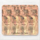 2012 3D Calendar Mouse Pad