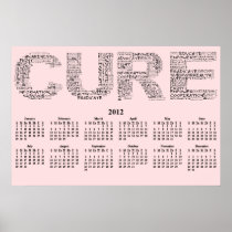 2012: A Year for the Cure Wall Calendar